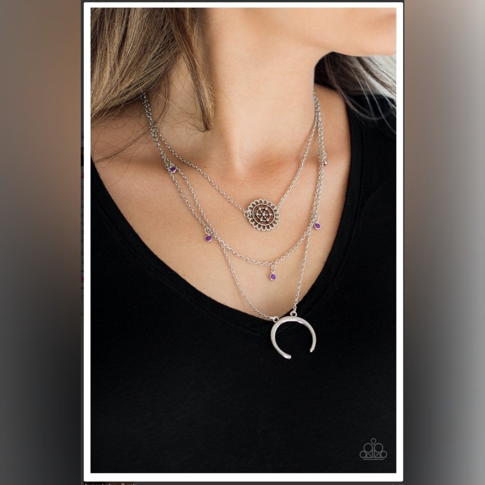 Lunar Lotus Necklace